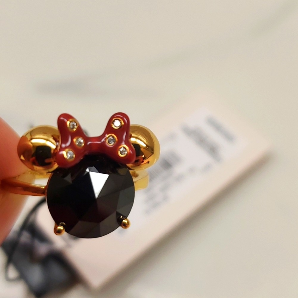 NWT Disney X Kate Spade New York Minnie Ring - Picture 3 of 8